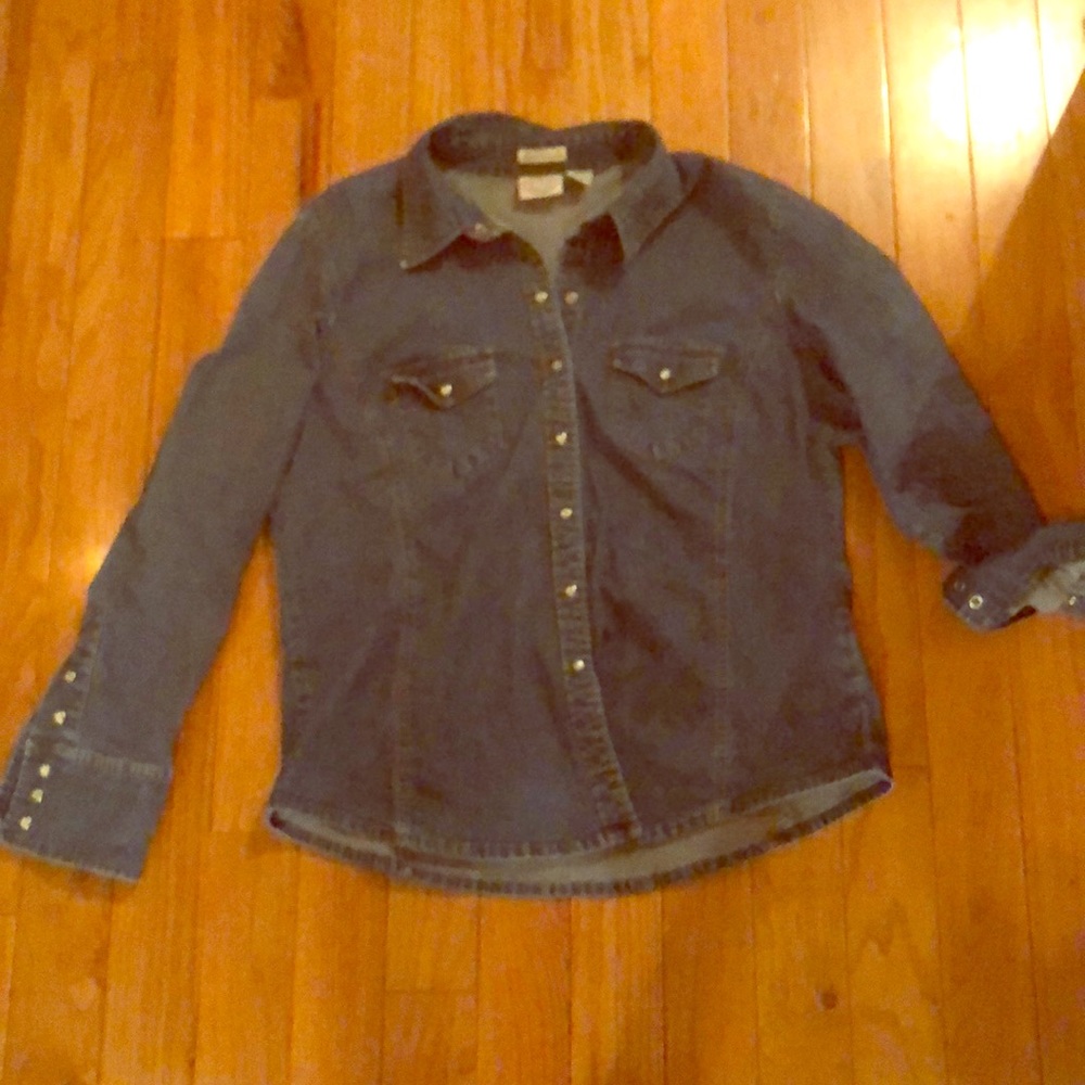 Super cute jean top